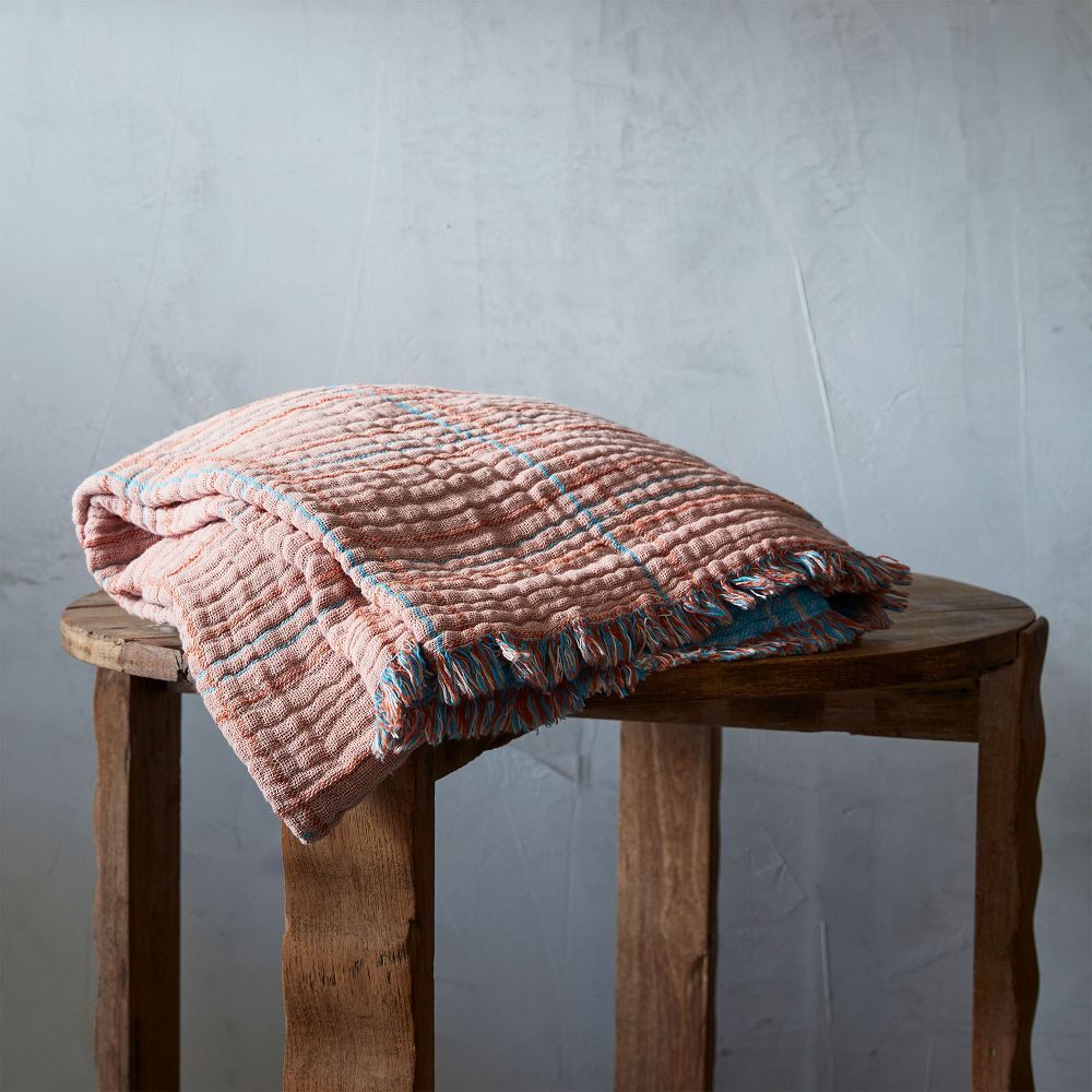 Patterned Cotton Woven Throws | GreenRow