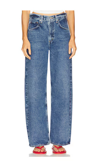 AGOLDE Low Curve Jeans in Blue. - size 28 | Revolve Clothing (Global)