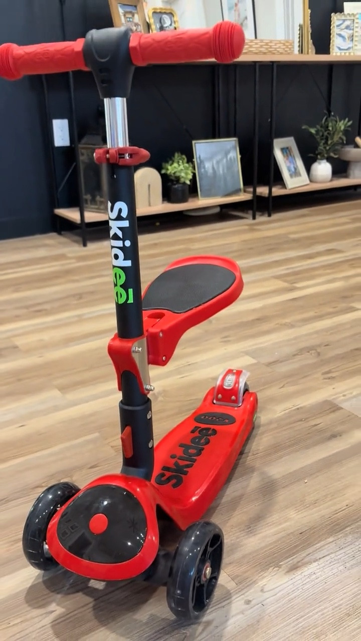 We’ve found the BEST way to keep the kids entertained 🤩

Thank you @flybarinc for sending us one of the coolest scooters we’ve ever tried 🛴

It grows with your kids (adjustable handles + seat for littles 🙌🏼) but the BEST part… the wheels LIGHT UP ✨💡

My son is OBSESSED! #outdoor #outdoorfun #bikes #scooter #summer #summerfun #amazon #amazonfinds #amazonshop

#LTKmomlife #LTKSaleAlert #LTKdayinmylife