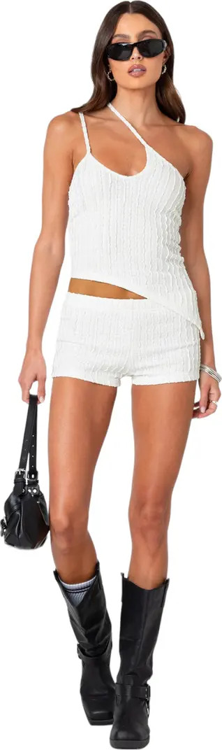 Phoebe Asymmetric One-Shoulder Knit Camisole | Nordstrom