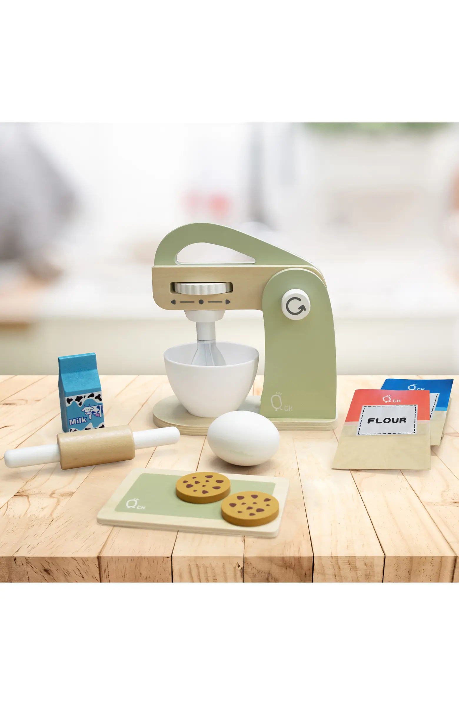 Teamson Kids Little Chef Frankfurt 10-Piece Wood Mixer Set | Nordstrom | Nordstrom