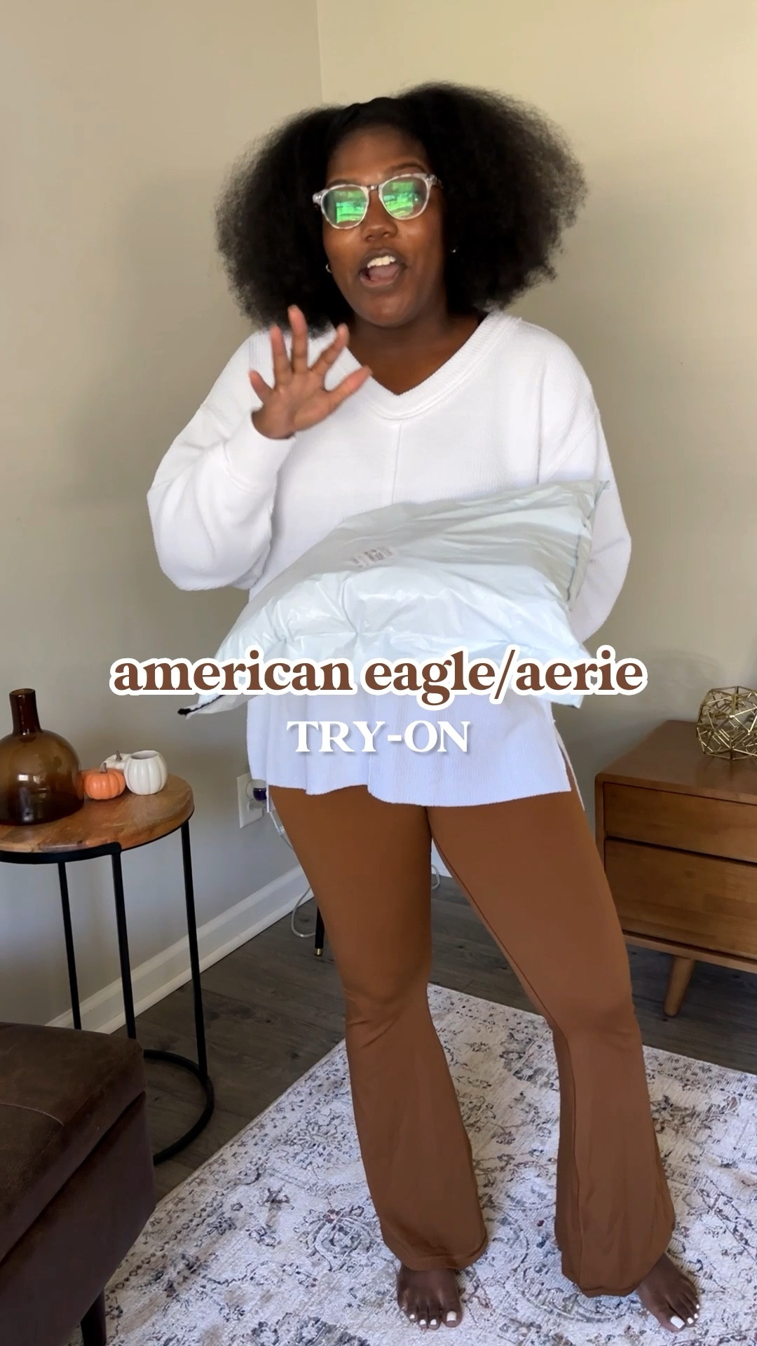 Picked up a few things I think will be great for fall from american eagle and aerie—make sure you’re following me on IG to see how they look on me 🍁🍂 cargo pants, mesh top, turtleneck/mockneck, flannel 

#LTKSale #LTKstyletip #LTKmidsize