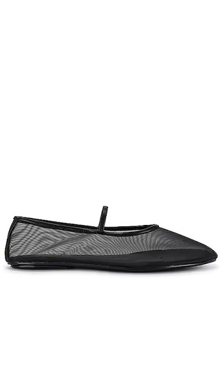Swan-Lake Flat in Black | Revolve Clothing (Global)