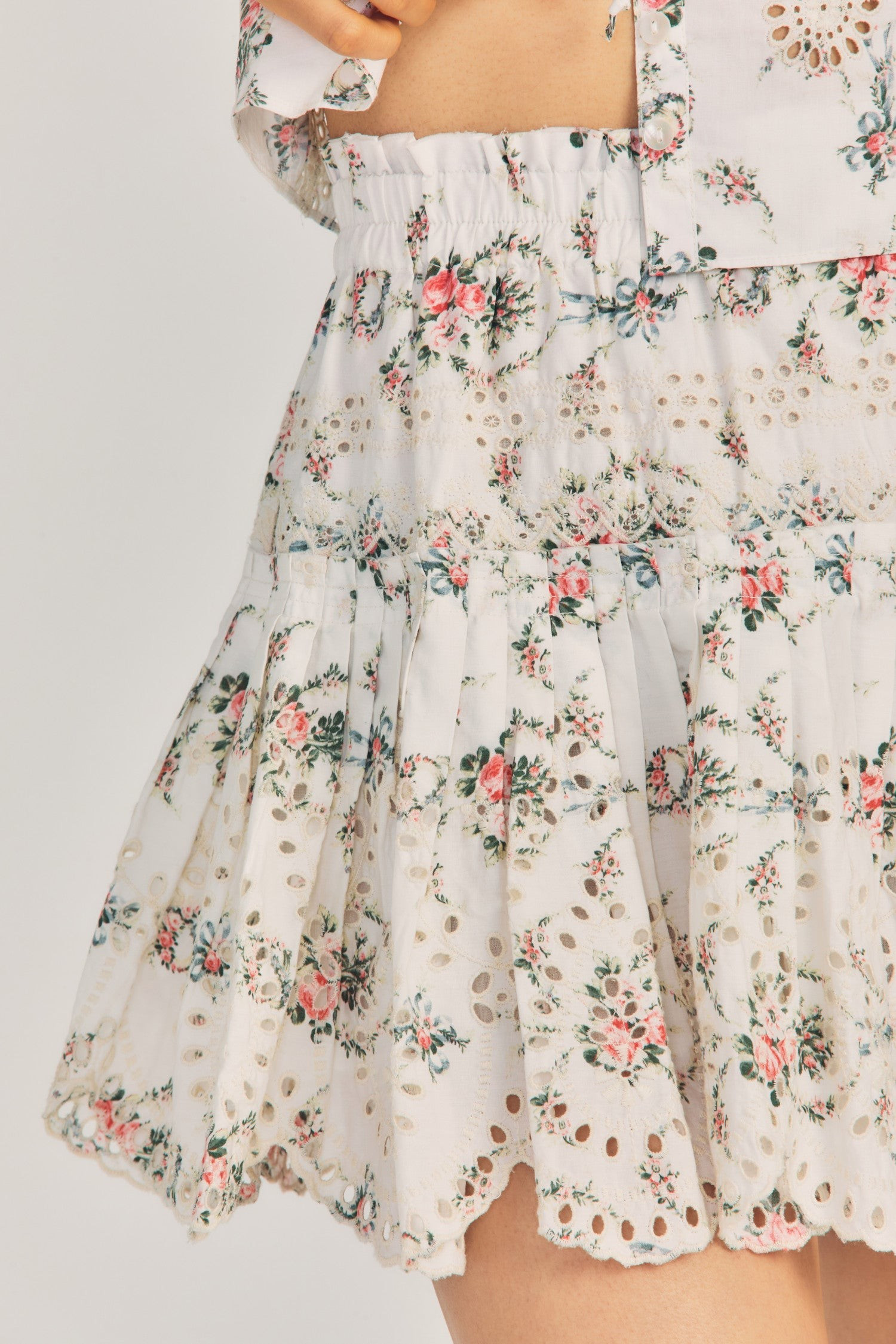 Sarie Mini Skirt | LOVESHACKFANCY