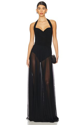 Cayla Flared Gown
                    
                    Norma Kamali | Revolve Clothing (Global)