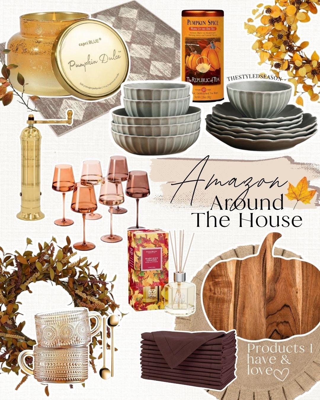 Amazon Around The House Fall inspired home decorations 🍂🎃 

#LTKHome #LTKSeasonal #LTKFindsUnder50