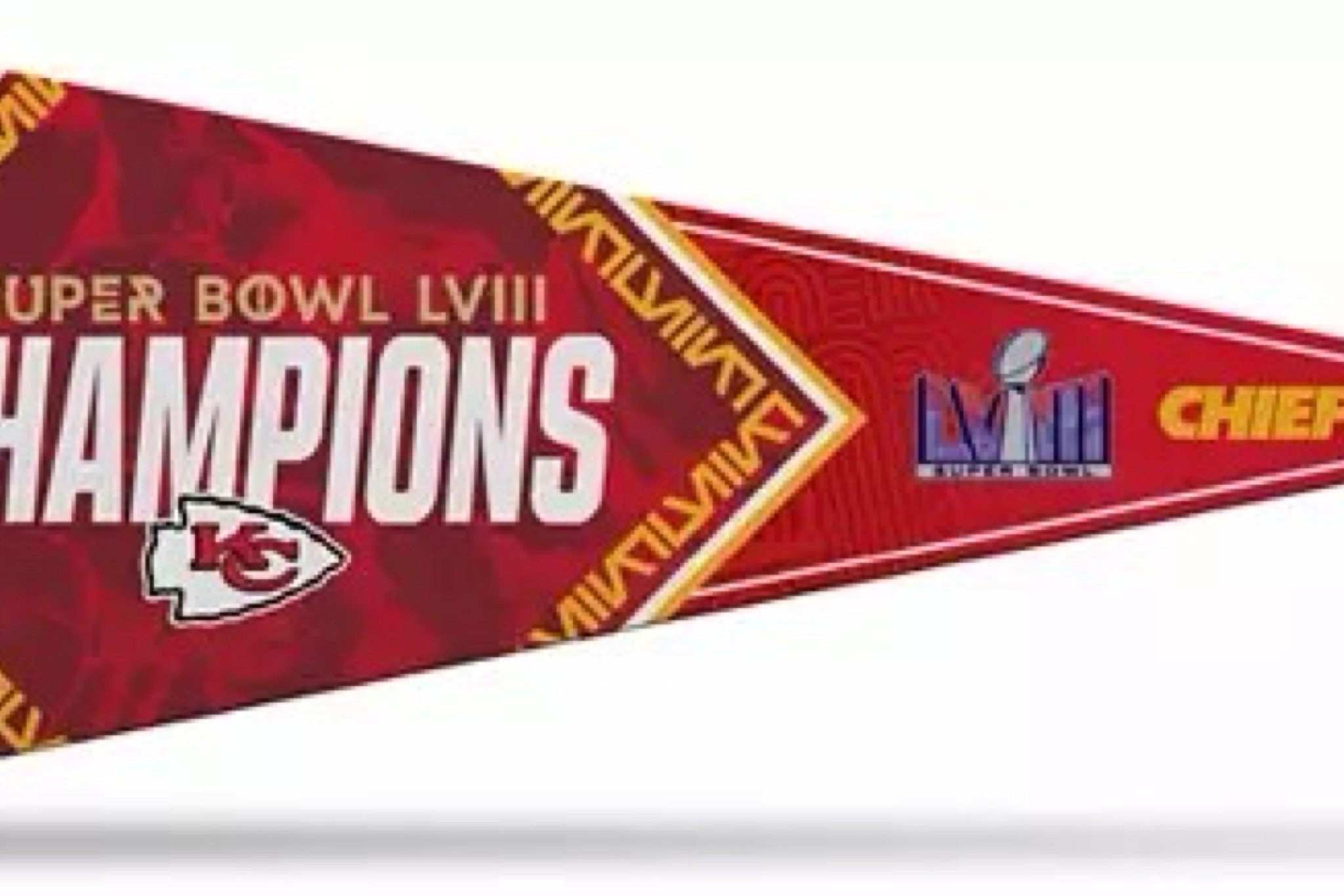 Rico Super Bowl LVIII Champions Kansas City Chiefs 12'' x 30'' Pennant

#LTKGiftGuide