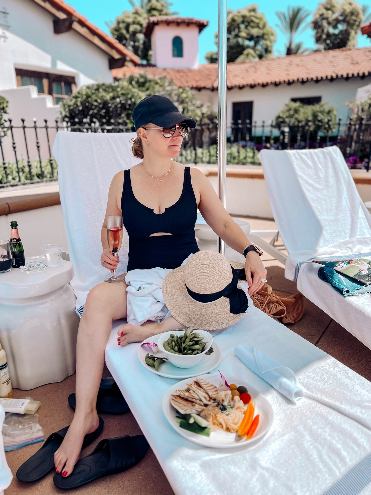 Found a new, super flattering bathing suit!  It comes in a bunch of different colors.  I sized up.  Also linked my pool bag, sun hat and a few other goodies I always take with me to the beach or pool. 

#LTKStyleTip #LTKSwim #LTKSeasonal