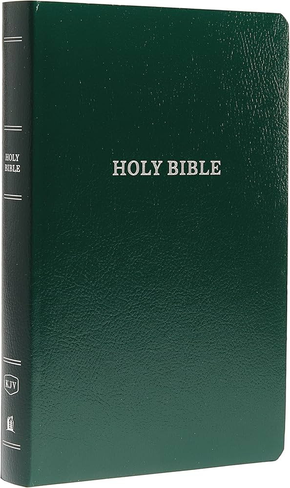 KJV Holy Bible: Gift and Award, Green Leather-Look, Red Letter, Comfort Print: King James Version | Amazon (US)