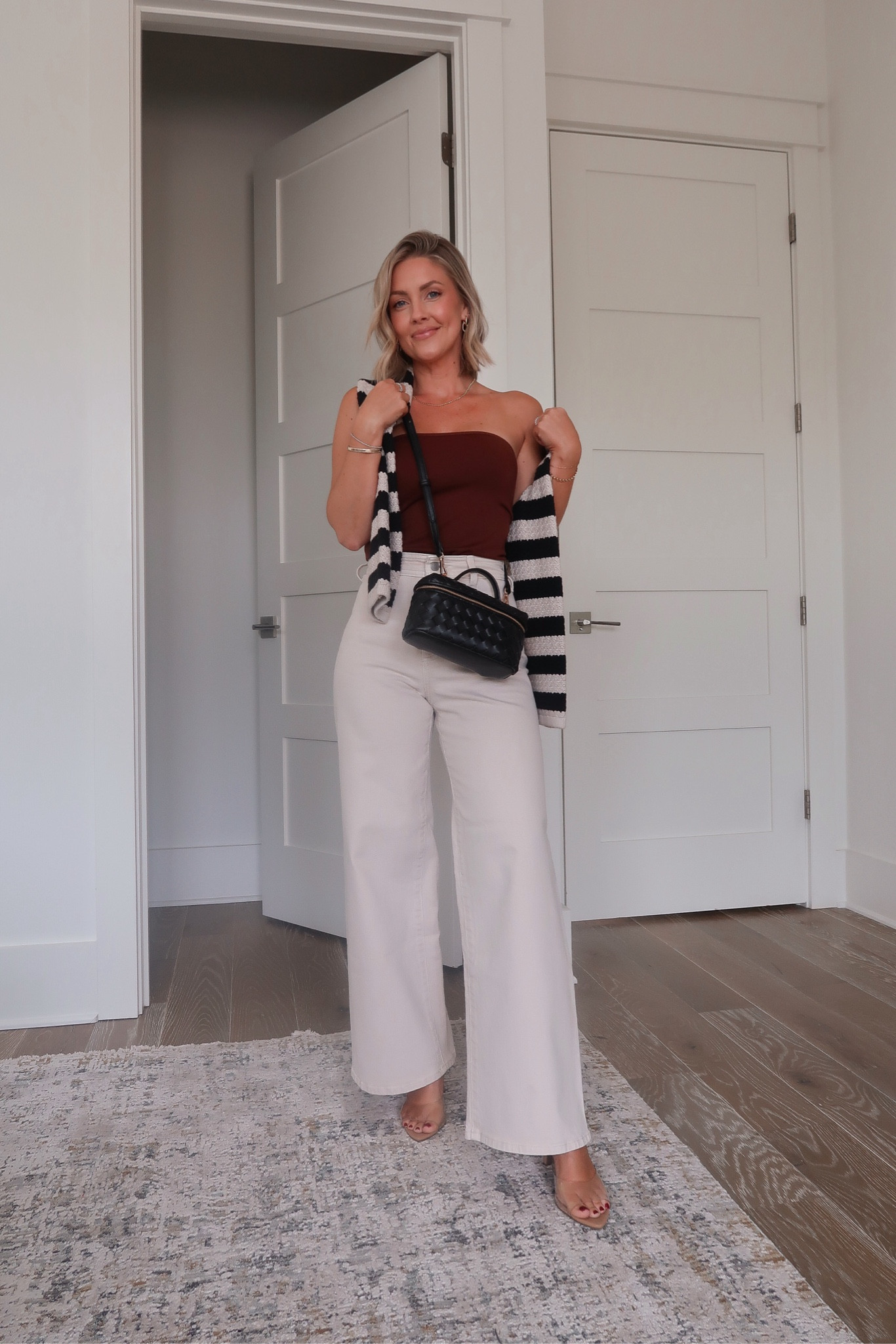 Target fit + Target bag 😍
XS tube top / Small A&F cardigan / Pants are true to size and on sale for $19!!!

#LTKFindsUnder50 #LTKStyleTip #LTKSaleAlert