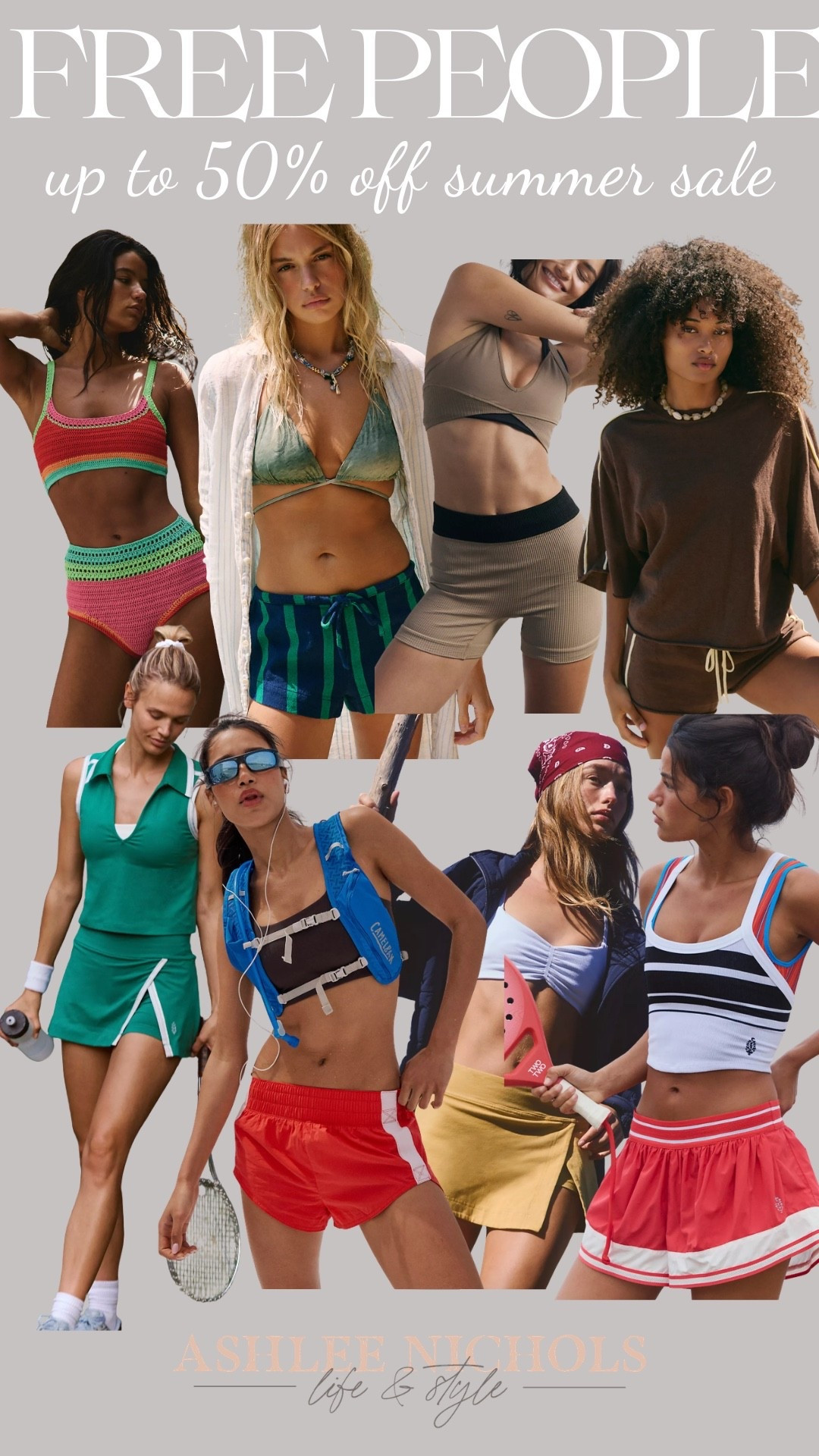 Free people up to 50% off summer sale