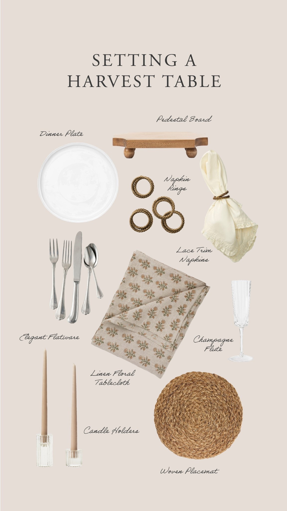 Setting a Harvest Table: Elevate your Thanksgiving table with cozy, festive essentials for a beautiful harvest celebration.

#LTKHome #LTKSeasonal