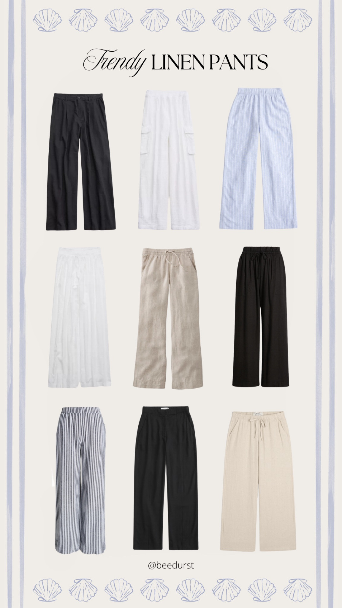 Trendy linen pants for summer and pre-fall! Linen pants, linen trousers, pull on linen pants, striped linen pants, black linen pants, white linen pants, beige linen pants, affordable linen pants, trendy linen pants, cute linen pants, work linen pants, linen work pants, tie waist linen pants, linen pants with pockets 

#LTKStyleTip #LTKSeasonal #LTKFindsUnder100
