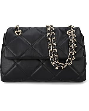Gladdon Quilted Crossbody Purses for Women Small Ladies Shoulder Bags with Chain Trendy Clutch Pu... | Amazon (US)