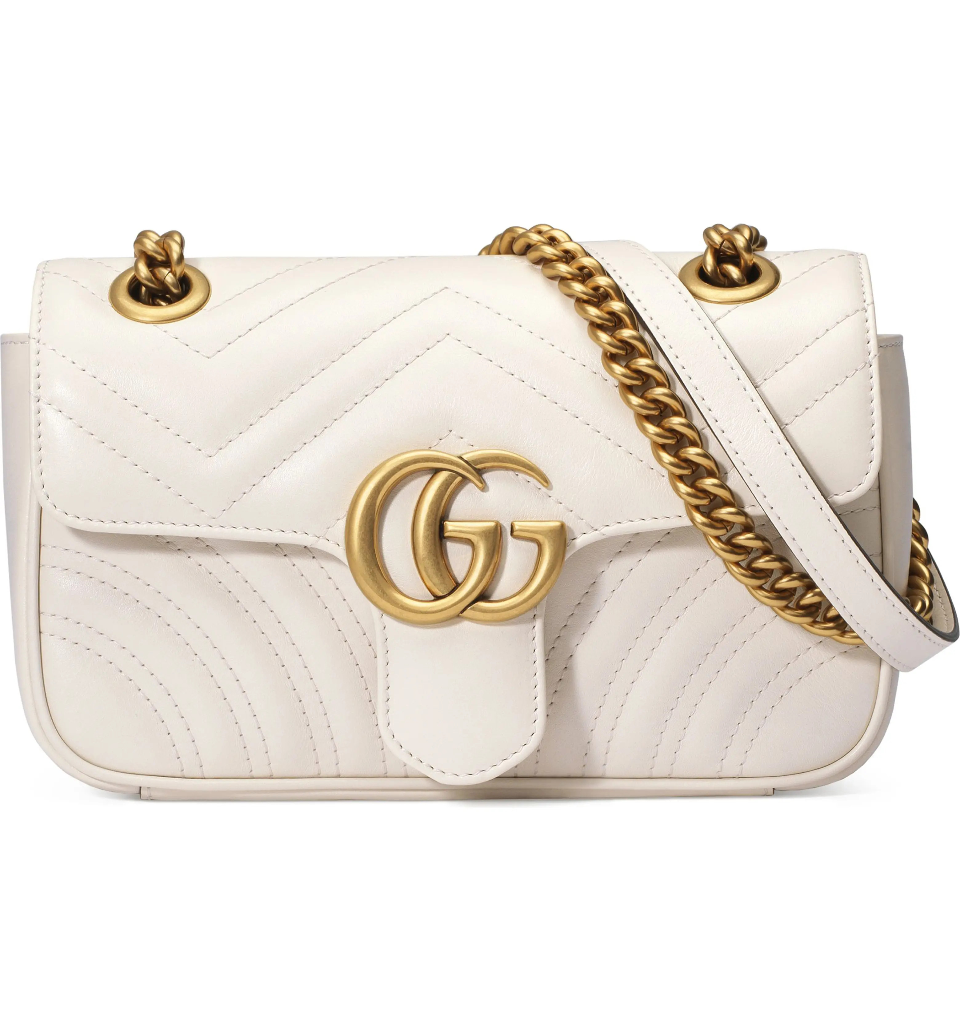 Mini GG Marmont 2.0 Matelassé Leather Shoulder Bag | Nordstrom