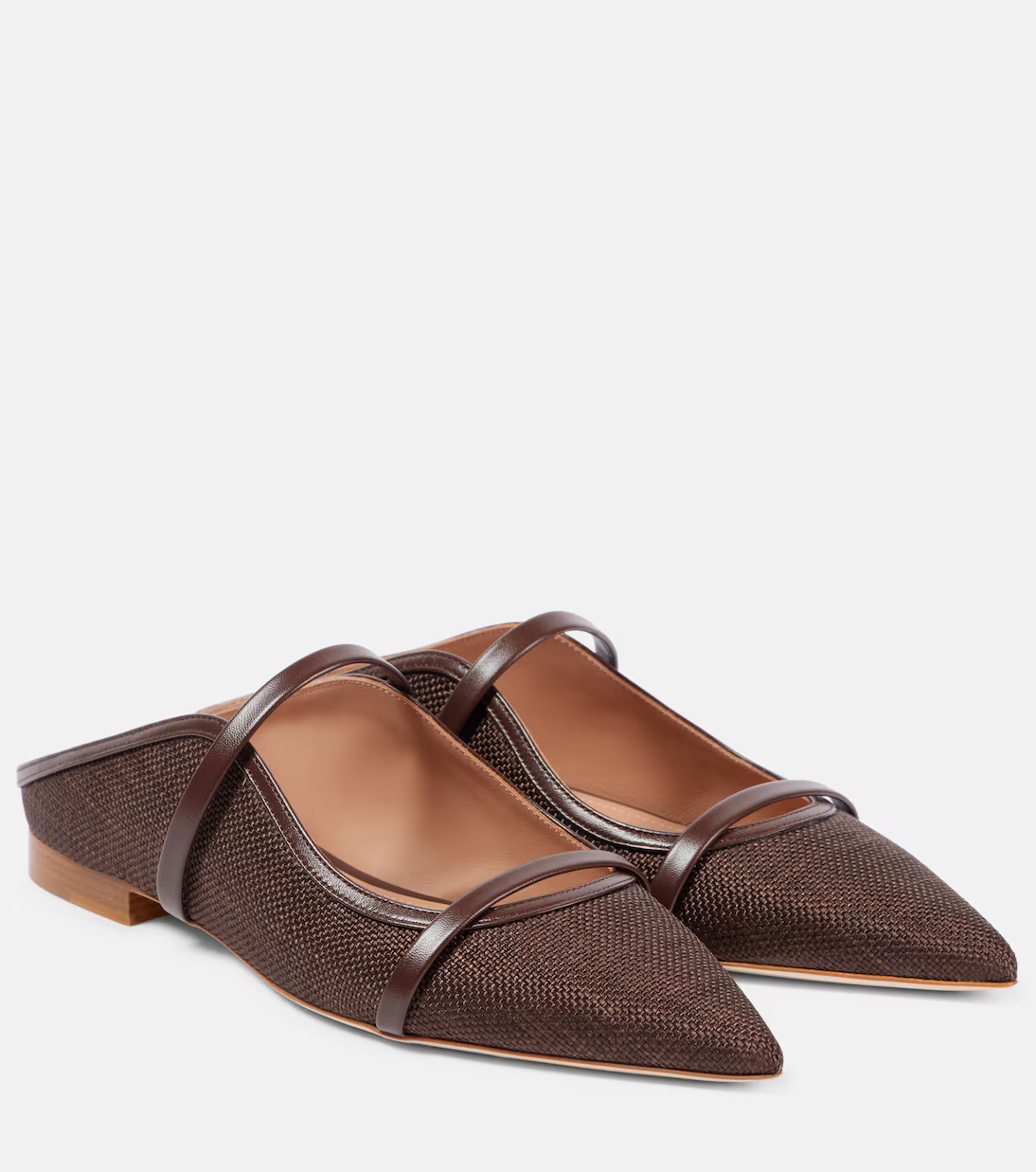 Maureen leather-trimmed mules | Mytheresa (US/CA)