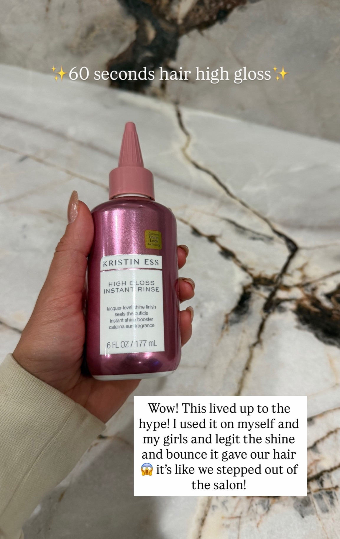Legit obsessed with this hair gloss! ￼

#LTKOver40 #LTKSeasonal #LTKBeauty
