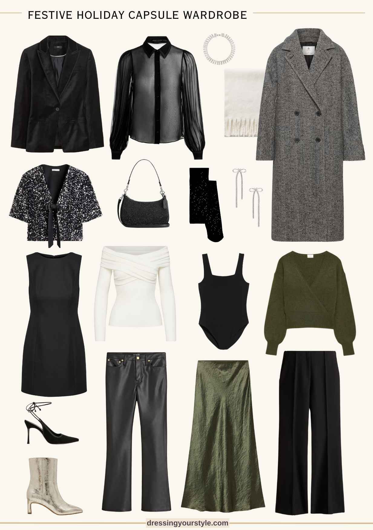 Festive winter holiday outfits for Christmas, office parties, church and for a night out! 

 #LTKHoliday #LTKSeasonal #LTKParties