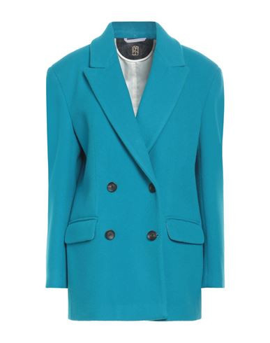 Il Cappottino Woman Coat Turquoise Size 4 Virgin Wool | YOOX (US)
