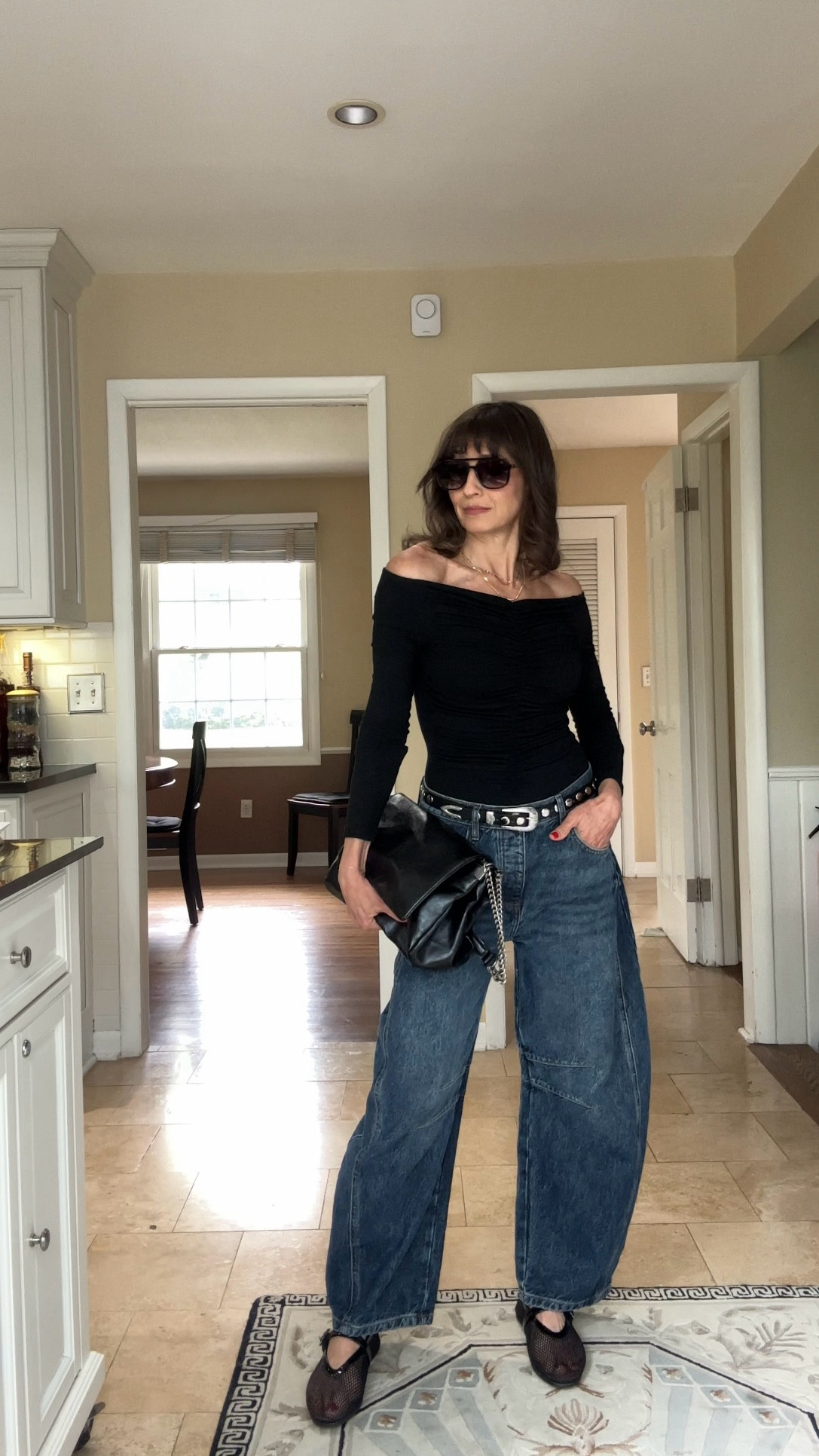 I sized up on the barrel leg jeans to get the loose look.

Bodysuit and shoes fit true to size

#LTKFindsUnder50 #LTKFindsUnder100 #LTKStyleTip