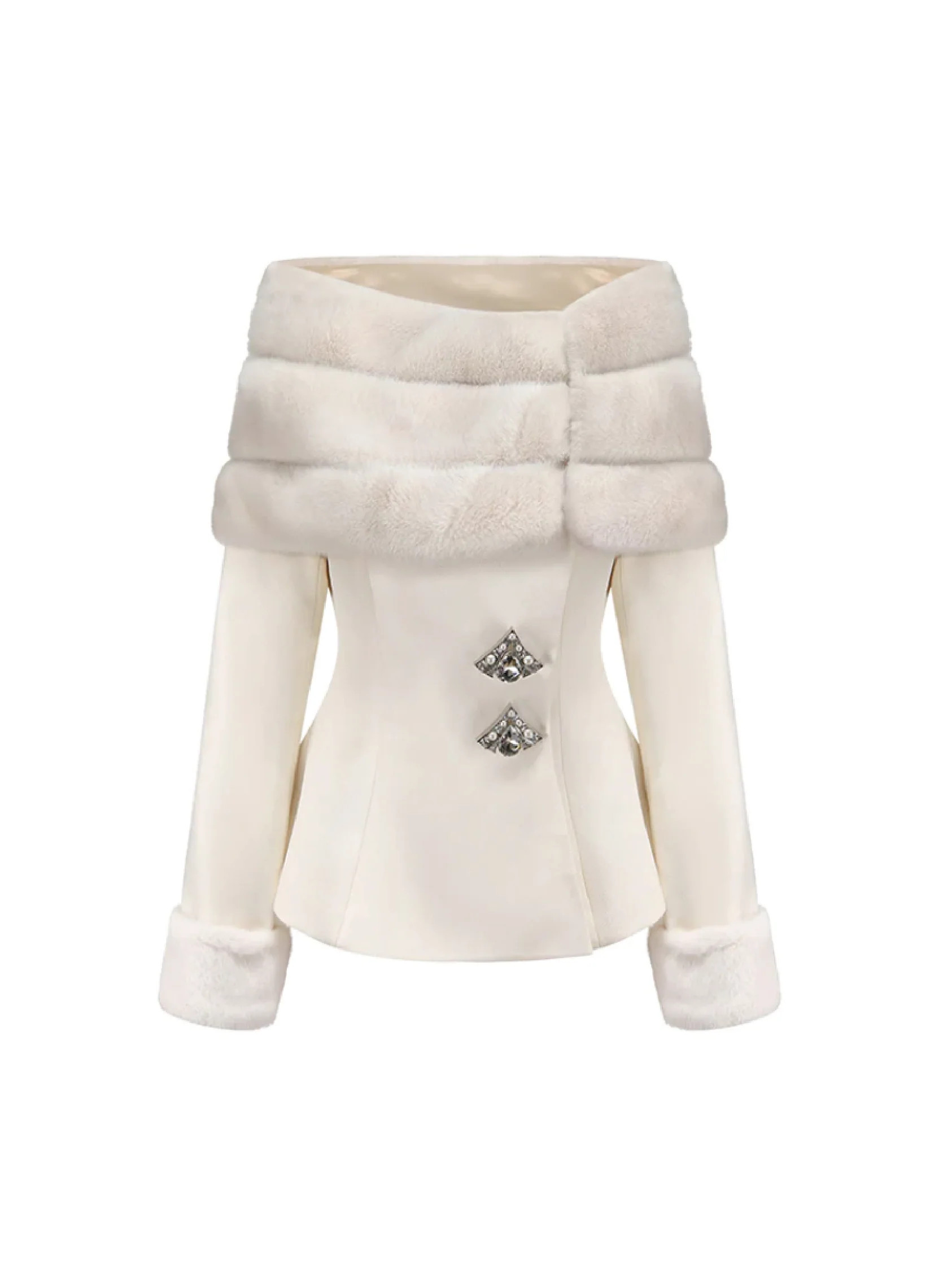 Priscilla Jacket (White) | Nana Jacqueline