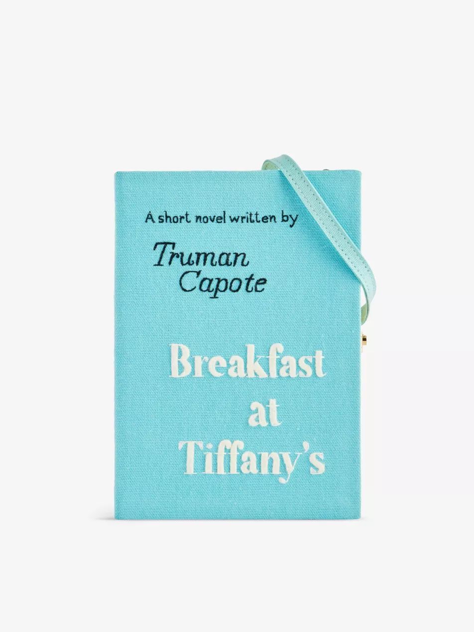 Breakfast at Tiffany's cotton, wool and silk-blend clutch bag | Selfridges