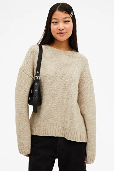 Chunky knit oversized sweater | Monki