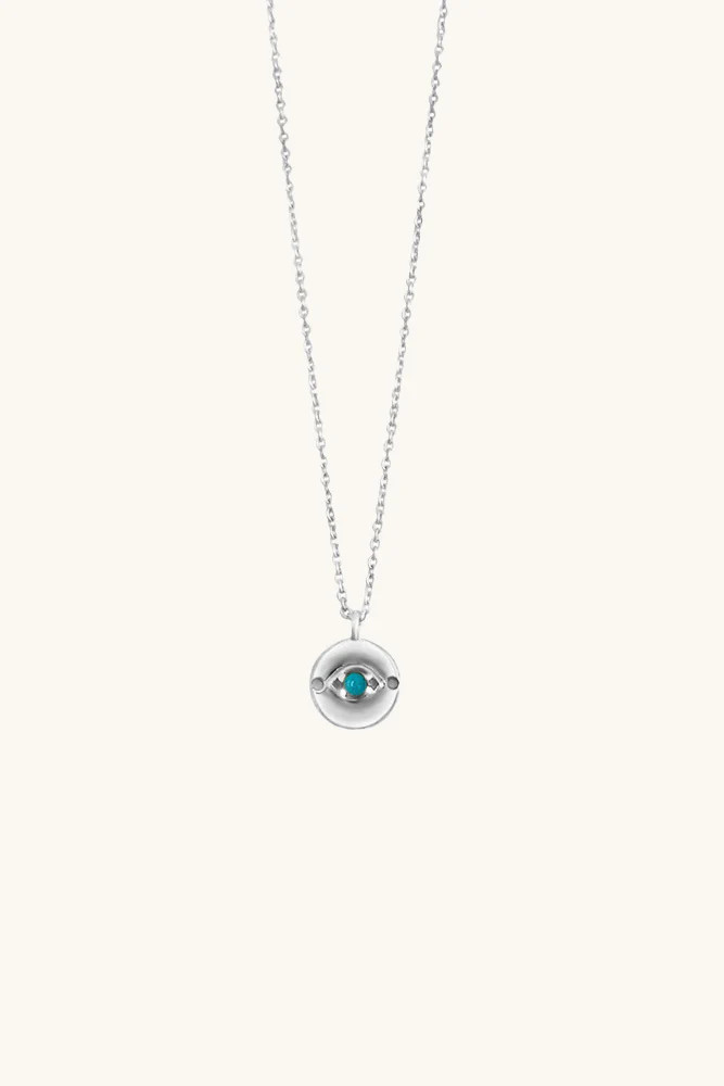 Evil Eye Necklace - Turquoise | Sierra Winter Jewelry