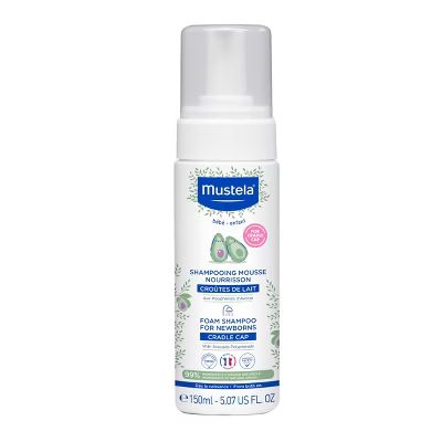 Mustela Newborn Baby Foam Shampoo for Cradle Cap - 5.07 fl oz | Target