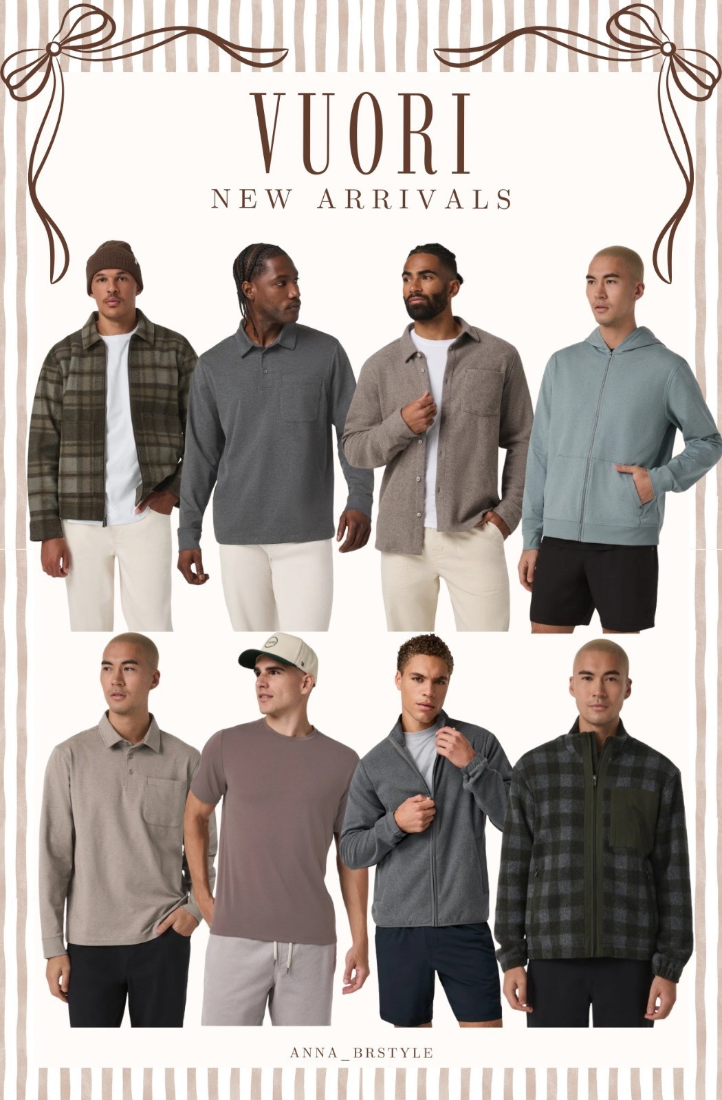 Vuori athleisure for men, last minute gift ideas, activewear for men, jackets for men, annabrstyle.

#LTKFindsUnder100 #LTKActive