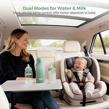 Momcozy Portable Milk Warmer for Travel – Dual Heating Modes for Breast Milk & Water, Portable ... | Amazon (US)