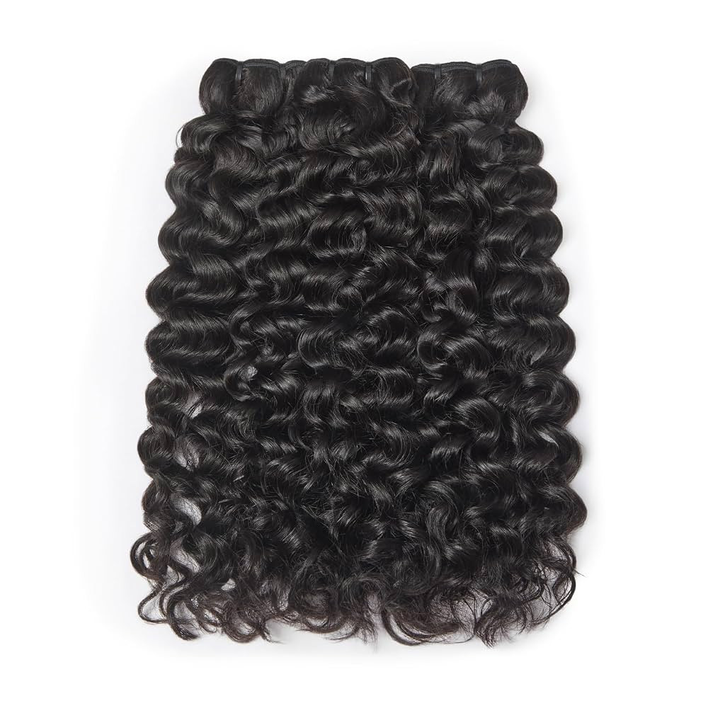 ASHINE Hair Unprocessed Raw Burmese Curly Human Hair Bundles, 50% Less Shedding and Tangling Than... | Amazon (US)