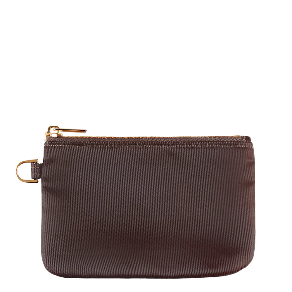 Dark Chocolate Zipper Pouch | Walli Cases