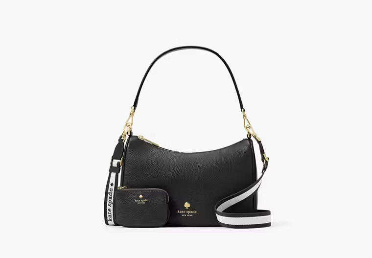 Kate Spade Emma Shoulder Bag, Black | Kate Spade Outlet
