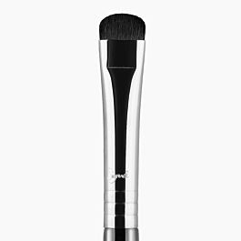 E20 Short Shader Brush - Black/Chrome | Sigma Beauty