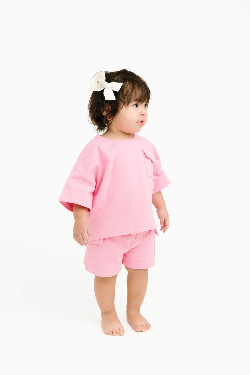 Tulip Slouchy Cargo Set | Little One Shop Co
