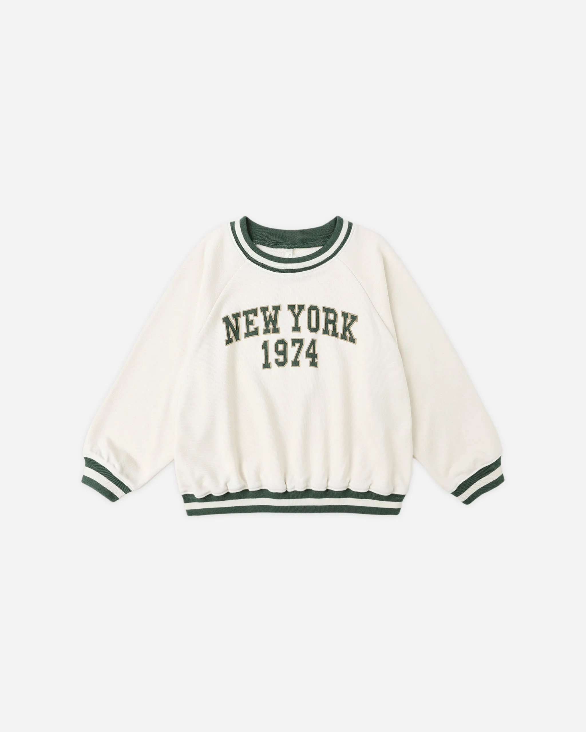 Oversized Raglan Sweatshirt || New York | Rylee + Cru