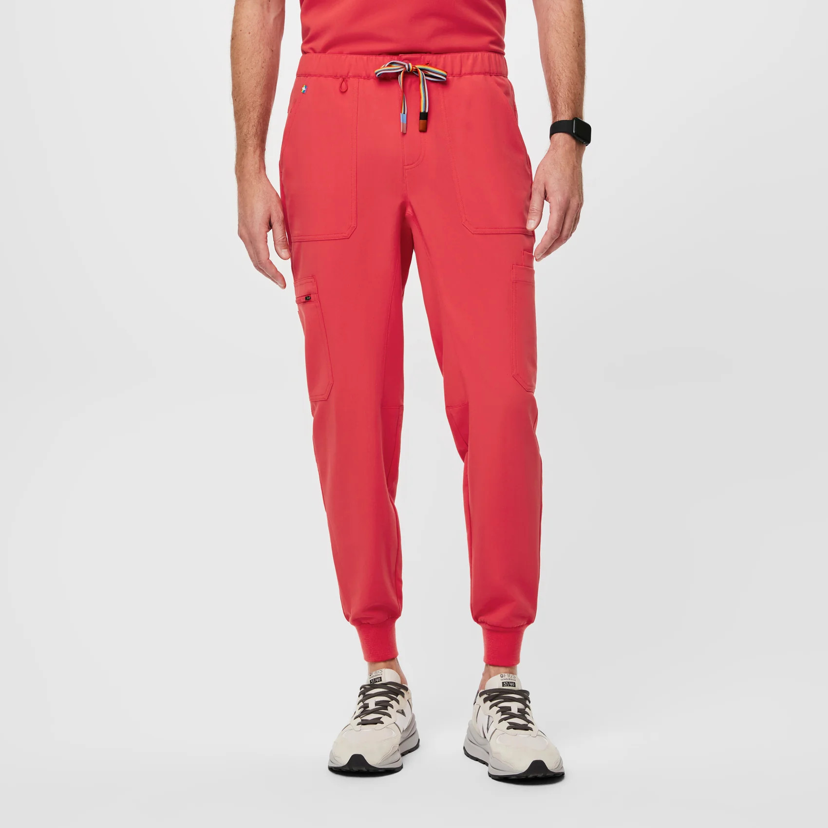Men’s Pride Tairo Jogger Scrub Pants  - Hibiscus · FIGS | FIGS