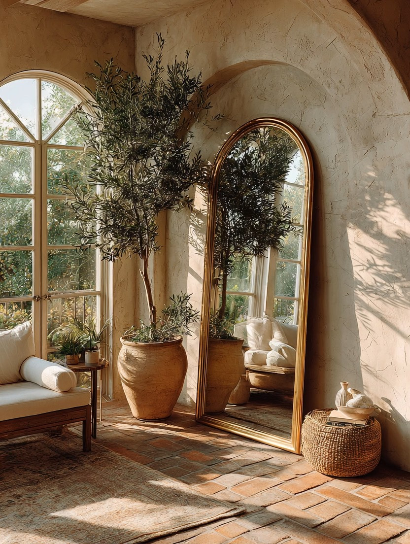 Stop overthinking your corners—this is all you need.

A simple gold frame mirror paired with an olive tree instantly creates one of the most calming, elegant moments in a home. And when the mirror reflects the tree? That’s where the magic happens.

It brings in light, depth, and a quiet, natural luxury that feels both effortless and intentional.

Place it near a window where sunlight can hit just right. In an entryway, it becomes a welcoming statement. In a living space, it adds warmth and softness. And yes—it’s effortlessly selfie-ready too.

This is what elevated home decor looks like—simple pieces, styled with purpose.

Recreate this look or start with the mirror and tree—everything linked in LTK.

#homedecorideas #interiorstyling #modernhome #entrywaydecor #luxuryinteriors 

 #LTKHome