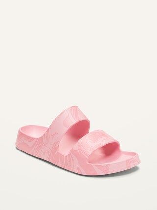 Printed Double-Strap EVA Slide Sandals for Girls | Old Navy (US)
