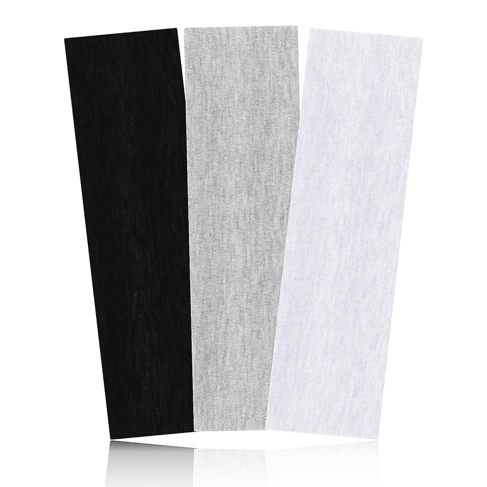 3Pcs Non Slip Headbands Soft Elastic Head Bands for Women Girls Stretchy Sweat Wide Headband for ... | Amazon (US)