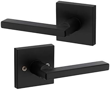 Kwikset 91540-029 Halifax Door Handle Lever with Modern Contemporary Slim Square Design for Home ... | Amazon (US)