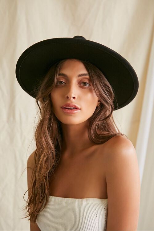 Wide-Brim Felt Fedora | Forever 21 (US)