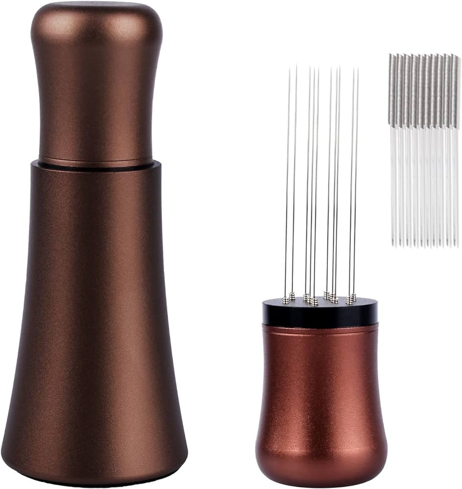 WDT tool, Espresso Distribution tools, 10 x 0.35mm 304 Stainless Steel Needles Installed with 10 ... | Amazon (US)