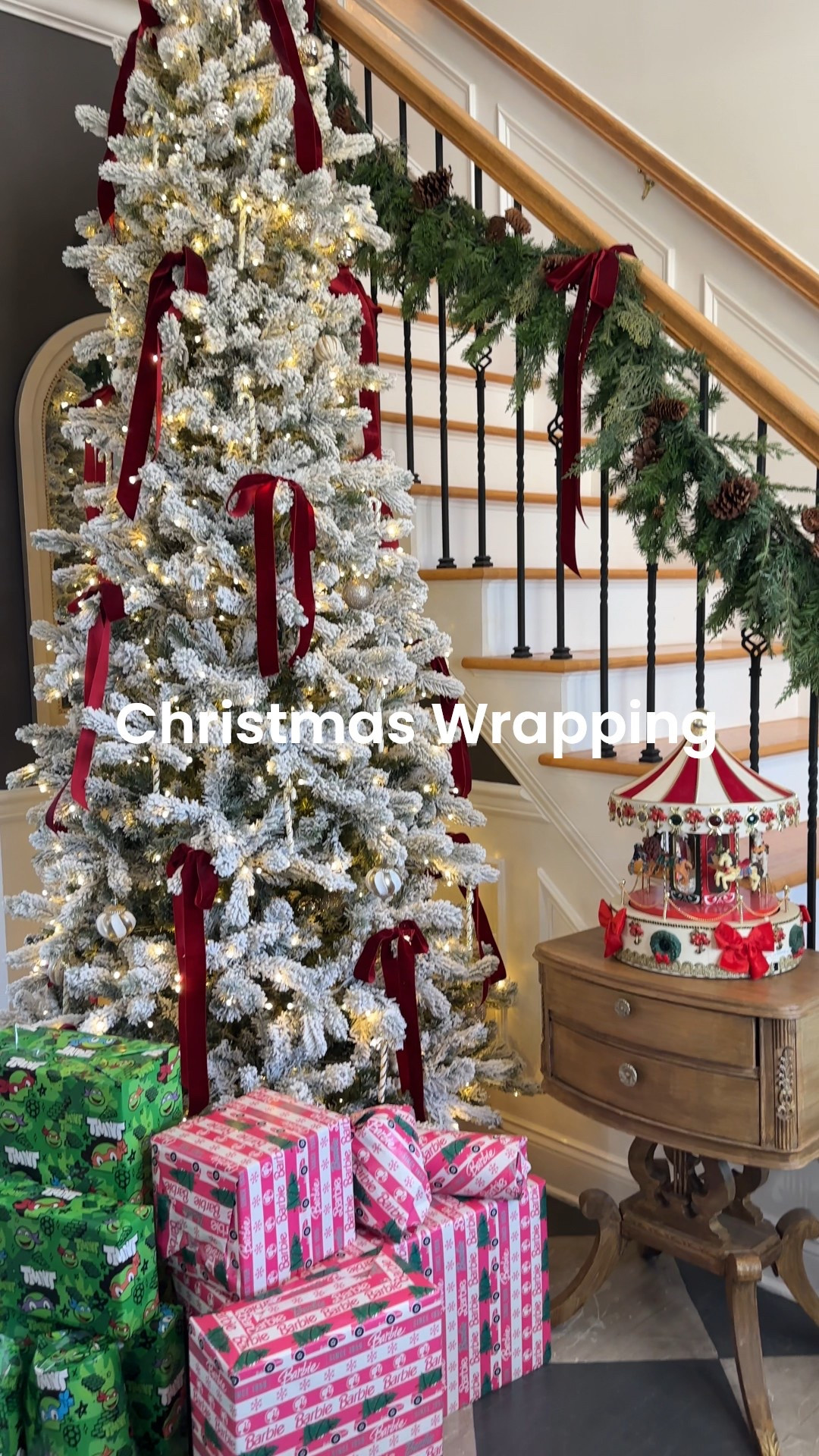I skipped the labels and grabbed a different wrapping paper for each kid! No more searching through labels christmas morning

#LTKSeasonal #LTKGiftGuide #LTKHoliday