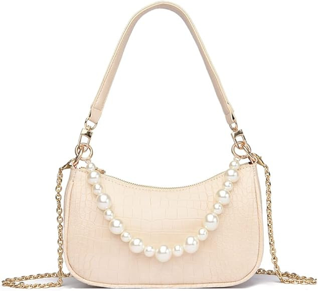 DOREAMALOE Shoulder Bag Retro Classic Purse Clutch Shoulder Tote HandBag with Zipper Closure for ... | Amazon (US)