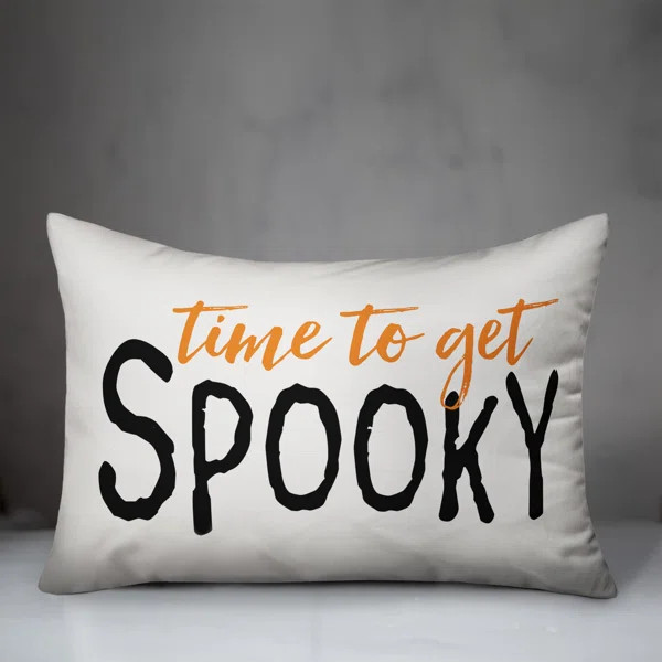 Speakman Time to Get Spooky Lumbar Pillow | Wayfair North America