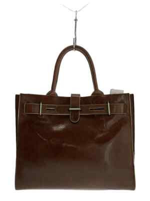 FURLA Tote Bag Leather BRW Solid Color Belt  | eBay | eBay US