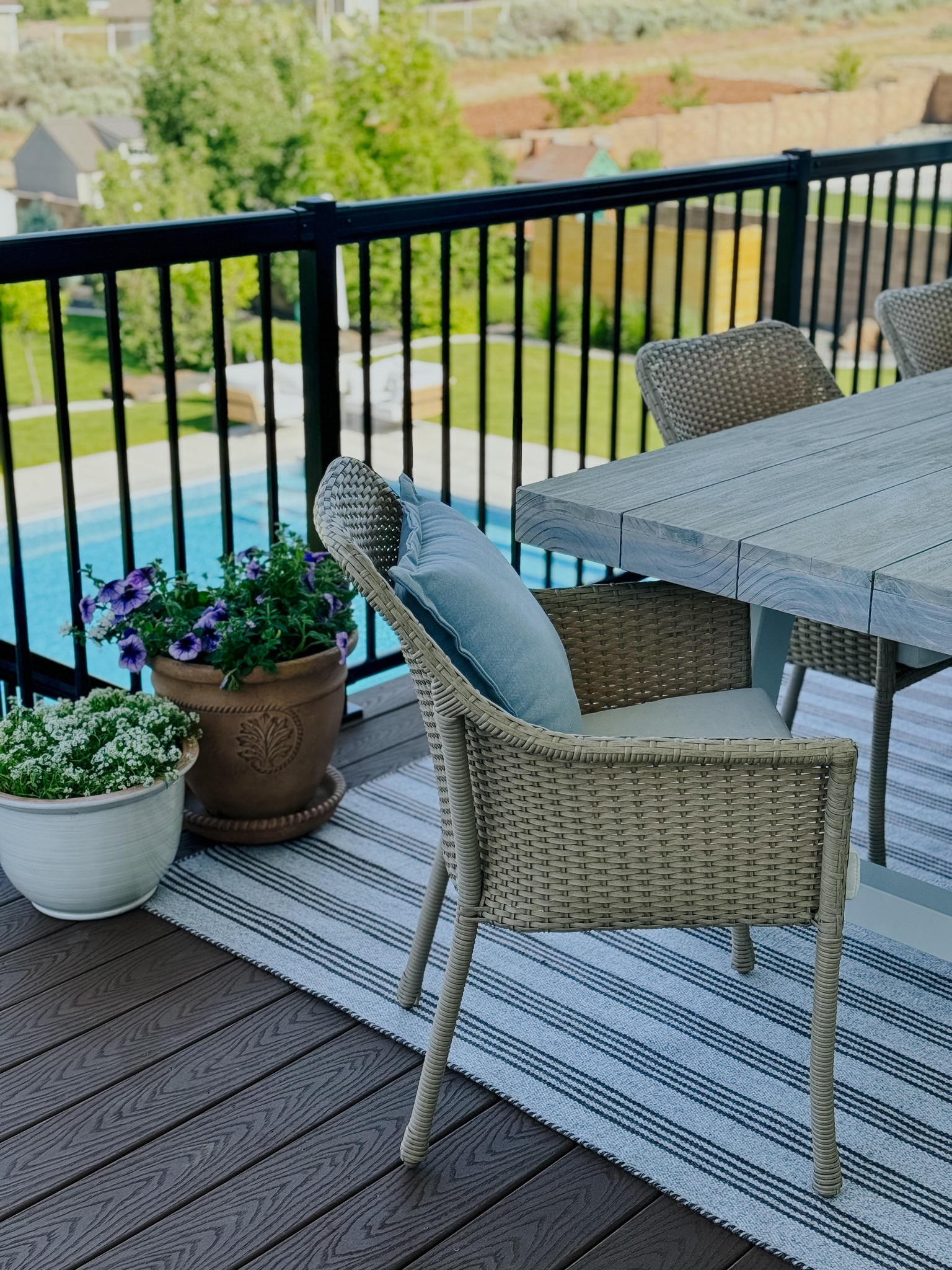 Our new outdoor rug is so perfect for our deck space. I love the classic stripe! We love entertaining in the spring and summer, and this was the cherry on top to make it more inviting! It’s currently on sale at several retailers for Memorial Day!

#LTKHome #LTKSaleAlert #LTKSeasonal