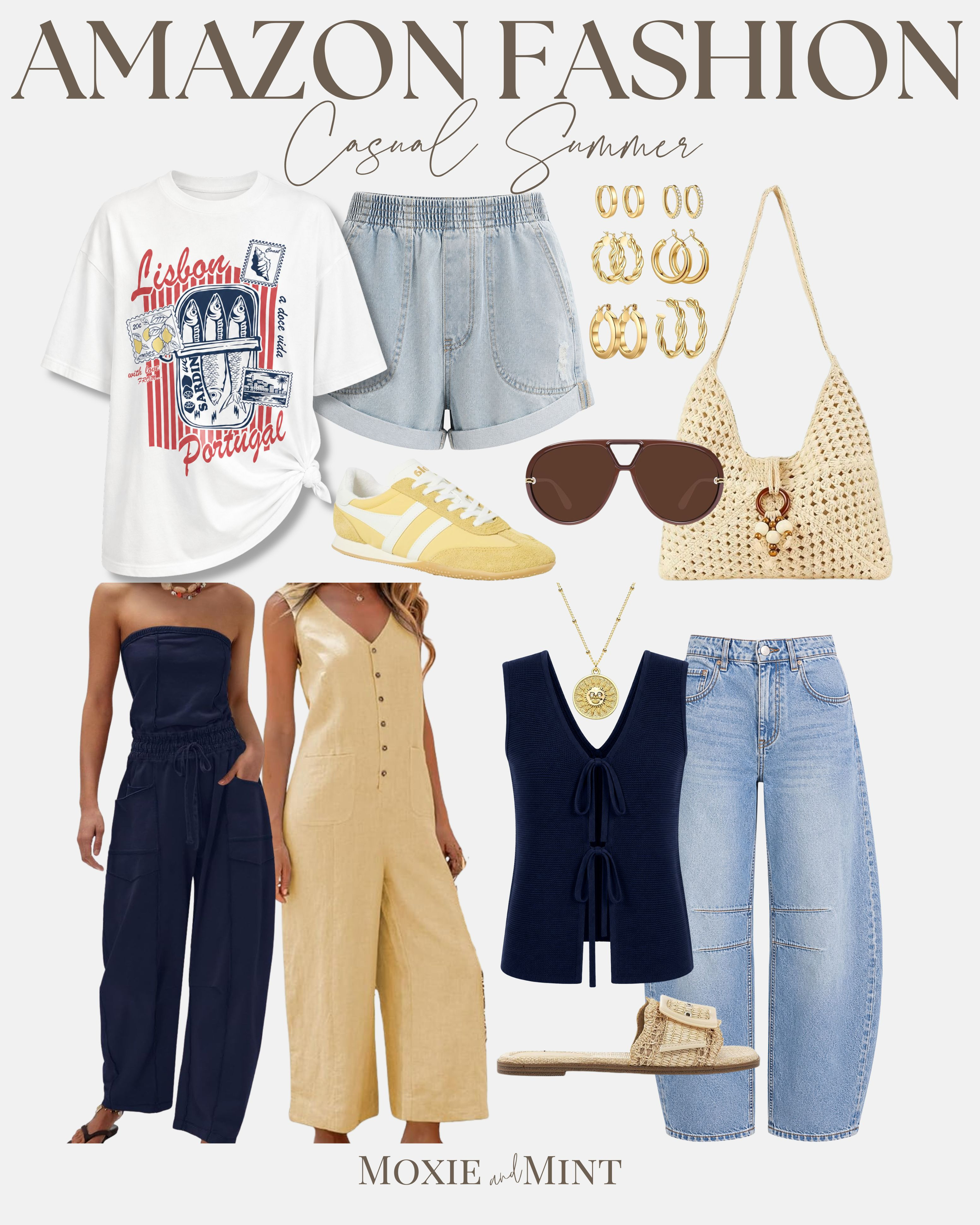 Summer Outfits and Accessories from Amazon!
Amazon Summer / Amazon Fashion / Lightweight Knit Sweaters / Flowy Midi Dresses / Linen Button-Up Shirts / Neutral Blazers / Wide-Leg Pants / Cropped Cardigans / Floral Dresses / Ribbed Tank Tops / Denim Jackets / Soft Pastel Tops / White Jeans / Relaxed Jumpsuits / Ballet Flats / Loafers & Mules / Neutral Sneakers / Strappy Sandals / Woven Handbags / Straw Totes / Crossbody Bags / Layered Gold Jewelry / Delicate Necklaces / Statement Earrings / Silk Hair Scarves / Oversized Sunglasses / Lightweight Summer Jackets / Summer Swimwear / Raffia Flats / Slim Boat Shoes / Coastal Outfits 

 #LTKootd #LTKSeasonal